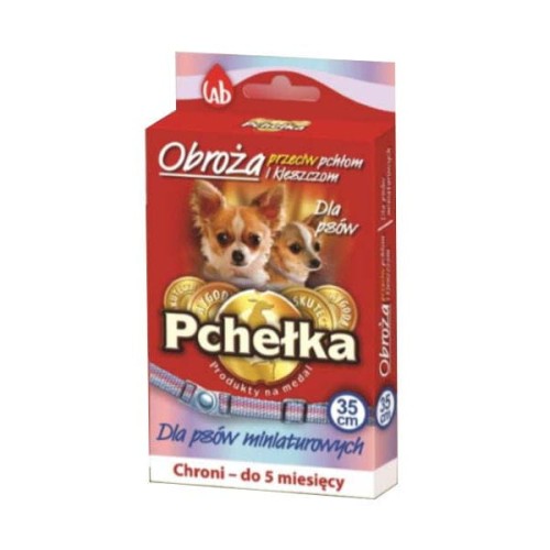 PCHEŁKA OBROŻA INSEKTOBÓJCZA DLA PSÓW MINIATUROWYCH - 35 CM.jpg