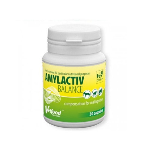 VETFOOD Amylactiv Balance Preparat dla psów, kotów i fretek z zaburzeniami trawienia - 30.jpg