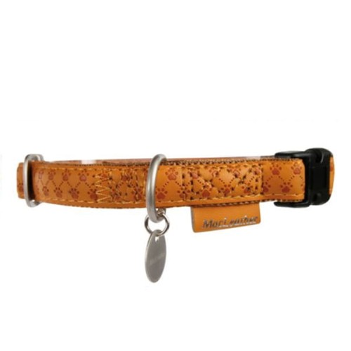 ZOLUX OBROŻA REGULOWANA MAC LEATHER 10MM - KOLOR MIODOWY.jpg