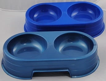 SUM-PLAST Miska podwojna 0,6 l dla psa