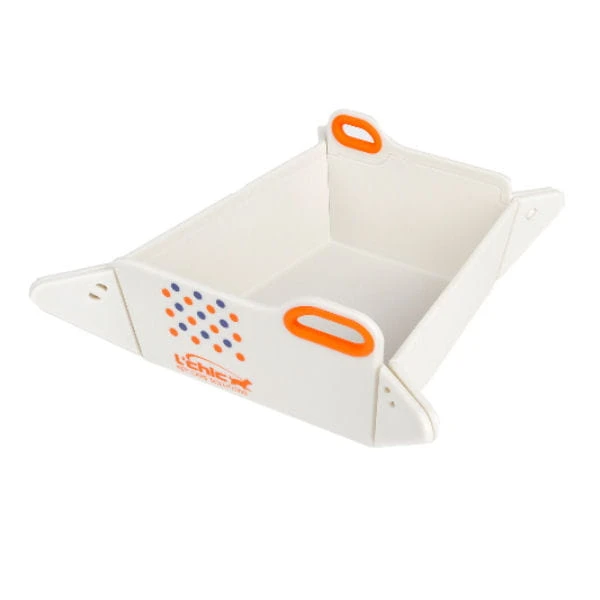 L'CHIC Chop2Bowl Miska i deska do krojenia w jednym dla psa lub kota - kolor biały.jpg