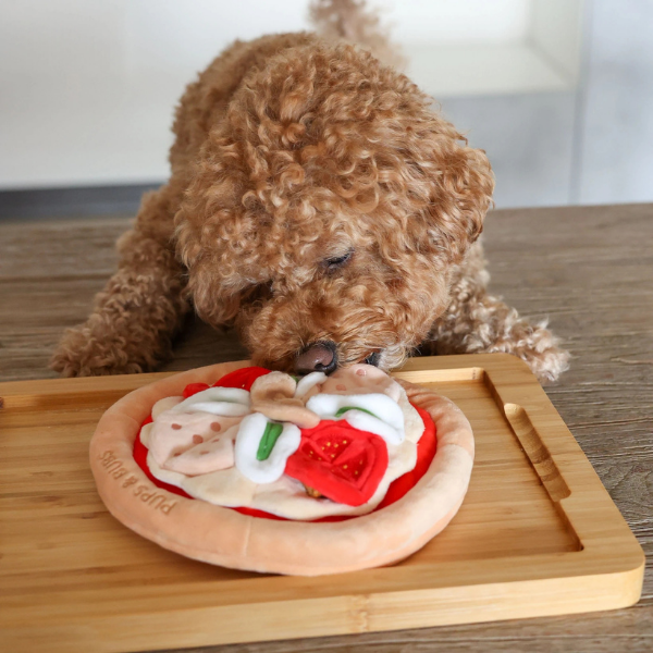 Pups &amp; Bubs Zabawka węchowa dla psa - PIZZA PEPPERONI (2).png